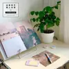 Soporte de metal para tableta escritorio soporte perezoso estante de hierro para estudiar estante de lectura portátil estilo ins