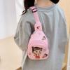 Bolso Cruzado Infantil Transfronterizo Bolso Pequeño Nuevo para Niños Super Caliente Guapo Dibujos Animados Hombro Lindo Ligero de Pecho para Bebé
