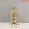 Lujo Accesible Europeo Dorado Calado León Caballo Elefante Animal Escultura Adornos Sala de Estar Entrada Decoración Suave Accesorios para el Hogar