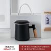Taza de Cerámica de Color Sólido Transfronteriza con Separación de Té y Agua, Taza de Oficina, Regalo Práctico, Logo Personalizado