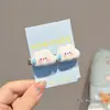 Pinzas para el pelo de cuero con forma de estrella y nube para niñas, Pinzas Bb dulces y geniales para flequillo y cabello lateral, Accesorios para el pelo para niñas