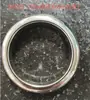 Pulseira de Aço Inoxidável Personalizada, Anel Redondo Vazado Retrô Liso de Alta Qualidade, Pulseira Feminina, Pulseira, Joias de Aço Titânio
