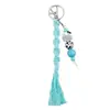 2026 Llavero Colgante de Cuentas de Silicona de Vaca de Dibujos Animados Pulsera Creativa de Dibujos Animados Colgante para Bolso Accesorios Pequeños DIY