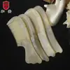 Hemei 15cm pente de chifre atacado pronta entrega portátil natural doméstico pente de chifre cabo de rabo de peixe pequeno pente de chifre