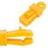 Clip para toldo de tienda de campaña, resistente al viento, clip fijo, hebilla de cuerda de viento para acampar al aire libre, accesorios de plástico, clip para toldo, hebilla de cuerda multifuncional