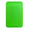 Accesorios Transfronterizos en Stock, Soporte para Tarjetas de Funda de Teléfono Móvil DIY, Pegatina Trasera de Estilo Simple con Ranura Soporte para Tarjetas de Imitación de Cuero Venta al por Mayor