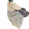Ropa para niños, falda para niñas, ropa de verano, nuevo estilo 2026, falda corta floral de encaje elegante y fresca para bebé