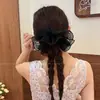 Scrunchies Súper Elegantes para Mujer 2025 Nuevo Otoño e Invierno Estilo Perezoso de Lujo Versión Coreana Scrunchies Ligas para el Cabello