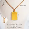 Pu Zuojiu no se desvanece, accesorios de bricolaje de oro arena, ocho tesoros, brújula Kirin, regalo Rui Baifu, tarjeta indiferente, colgante, cadena de clavícula