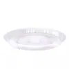 Pratos de Plástico Descartáveis, Resistentes a Altas Temperaturas, para Uso Doméstico, Pratos Transparentes, Louças para Piquenique, Uso Comercial