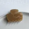 Arlan Novo Estilo Francês Presilha de Agarre Alta Qualidade Ácido Acético Pinça Tubarão Rastreamento de Cabelo Cor Clássica Simples Grampo de Cabelo de Traseira Acessórios de Cabelo