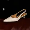 Pies sin cansancio al estar de pie mucho tiempo, zapatos frescos, elegantes, profesionales 2026 Estilo popular de celebridad de Internet, color liso, tacón fino, estilo británico retro, zapatos de vestir, mujer