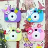 Chaveiro Criativo de Câmera Sanrio Acessórios para Capa de Celular DIY Brinquedo de Cápsula Caixa Surpresa Arqueológica Pingente de Bolsa Exquisito