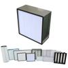 Filtro de ar de alta eficiência com defletor, filtro de grande volume resistente a altas temperaturas para oficina livre de poeira, filtro de alta eficiência FFU