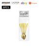 Vajilla de Acero Inoxidable 1010 Transfronteriza Cuchillo para Bistec Occidental y Tenedor Cuchara Bolsa de PVC 6 Cuchillo y Tenedor Vajilla de Oriente Medio Venta al por Mayor