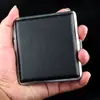Moda Paquete de 20 Clips de Metal Estuche de Cuero para Cigarrillos Personalidad Creativa Estuche Automático para Cigarrillos Lote Directo