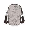 2025 Nueva Moda Retro Impresión de Letras Bolsa para Teléfono Gran Capacidad Bolsa para Teléfono Móvil Texturizada Estilo Occidental Bolso Cruzado para Viajero