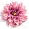 Cabeça de Flor Dália Artificial de 15cm, Adorno de Cabeça Estilo Antigo, Material DIY, Decoração, Arte Floral, Flores de Casamento, Flores Artificiais, Flores Artificiais