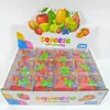 Juguete squishy de fruta para aliviar el estrés, juguete de simulación realista para aliviar el estrés y desahogarse, bloques de fruta coloridos rellenos de harina