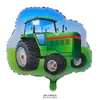 Globos de Papel de Aluminio para Coche Tamaño Grande Vehículos de Transporte Suministros para Fiesta Infantil Decoración de Cumpleaños Accesorios Globos Venta al por Mayor Transfronteriza