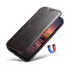 Funda para Teléfono Móvil Adecuada para Iphone18Promax 17/16 Tapa Flip con Soporte para Tarjetas Carga Inalámbrica Magnética Magsafe Funda de Cuero