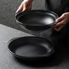 Prato Preto de Duas Orelhas para Restaurante de Hot Pot, Prato Comercial, Prato para Churrasco, Prato para Lagostim, Prato de Melamina