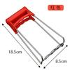 Clip Multifuncional de Acero Inoxidable Antiescaldante para Tazón y Plato Color Caramelo Portátil Plato para Vaporizar Clip para Tazón para Vaporizar Antideslizante Utensilio para Tazón de Hogar
