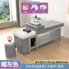 Cama de Terapia para la Cabeza con Vapor y Circulación de Agua, Champú y Masaje Integrados, Cama de Belleza Estilo Tailandés, Cama de Champú Dedicada para Salones de Belleza y Peluquerías