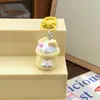 Chaveiro de Gato Fofo Sorvete Ins Menina Doce BFF Par Presente Bolsa Pingente Acessórios Enfeites Pendurados