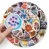 50 Piezas de Pegatinas Retro de Collage Graffiti Decoración Creativa Transfronteriza para Cuaderno, Maleta, Tablet, Pegatinas DIY Impermeables