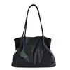 Bolso de Hombro Grande de Cuero Suave Estilo Retro de Alta Gama para Mujer 2026 Nuevo Otoño Bolso de Hombro Único para el Trabajo