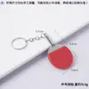 Mini Chaveiro Pingente Raquete de Metal Raquete de Badminton Raquete de Tênis Clube Pequeno Presente Raquete Artificial Brinquedo