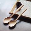Nuevos productos en el estante Cuchara de madera japonesa de mango largo Cuchara mezcladora de haya Cuchara para arroz fabricantes venta al por mayor en stock