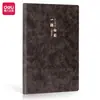 Cuaderno de Cuero Deli Bp104 120 Hojas B5 Piel de Oveja Vintage 175*250mm Cuaderno de Cuero de Oficina Al por Mayor