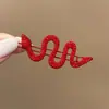 Grampo de Cabelo com Fivela de Sapo Strass Temperamento Liga Feminina Grampo Lateral de Temperamento Clipe Lateral Grampo para Cabelo Quebrado Grampo de Uma Palavra Joias Acessórios de Cabelo