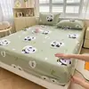 2026 Modelo Nuevo Algodón Lavado Sábana para Cama de Dormitorio Estudiantil Pieza Única Protector de Cama Cubierta de Cama Cubierta Protectora Funda de Almohada