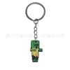 Llavero de Minecraft Lindo Dibujo Animado Pvc Plástico Suave Moderno Creativo Llavero Colgante Decoración Adorno Colgante