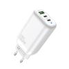 Adaptador Multiuso 65W Transfronteiriço 2PD+1USB Carregador de Celular 5V4A Exportação Logotipo de E-commerce Transfronteiriço Personalização