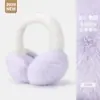 Orejeras cálidas de terciopelo de conejo de imitación para invierno, estilo coreano, para estudiantes y mujeres, anticongelantes, resistentes al viento, plegables y cálidas.