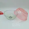 Suministro de fábrica cuenco transparente resistente a caídas cuenco de cristal engrosado lavabo de belleza cuenco transparente