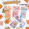 Libro de pegatinas para disfrazar Kapibala Doudou 2.0 para niños, lindo, de dibujos animados, DIY, hecho a mano, juguete para niñas, pegatinas