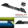 Adequado para 23 Byd Seagull Rede de Proteção Contra Insetos Dianteira Peças Decorativas Externas do Carro Pintadas de Preto Modificação de Fibra de Carbono