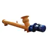 Transportador de tornillo tubular sin costura engrosado, sinfín de cemento sellado a prueba de polvo de grado industrial, tornillo a juego para estación de mezcla