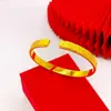 Pulsera Abierta Dorada en Latón para Mujer, Lujo Ligero, Sencilla y de Alta Gama, Color Duradero, Joyería al por Mayor