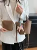 Bolsa Saco de Design Nicho Estilo Coreano 2026 Novo Conjunto de Bolsas Vintage Elegante Bolsa de Ombro Único Transversal para Mulheres
