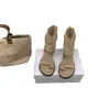 Sandalias Metálicas de Hebilla Estilo Retro Old Money con Punta Abierta para Mujer, Calzado de Verano para Combinar con Faldas, Botines Romanos Cortos