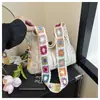 Bolso de Ganchillo para Mujer Bolso de Mano de Verano para Playa Estético Ligero Duradero Fiesta Compras Citas Bolsita Hippie Bolso Tejido