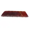 Ágata piedra en bruto rodaja porosa piedra desnuda agujero recto atravesado piedra rayada joyería hecha a mano accesorios manualidades fábrica venta al por mayor directa