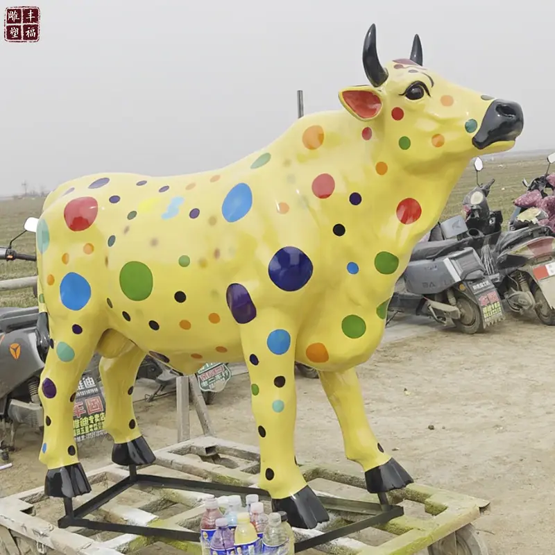 玻璃钢牛定制1