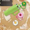 Mochila de Levantamiento de Pesas Suave 2D Animal Gato Pintada a Goteo de Cuero Serie Táctica Temática 3D Sombrero Pintado a Goteo